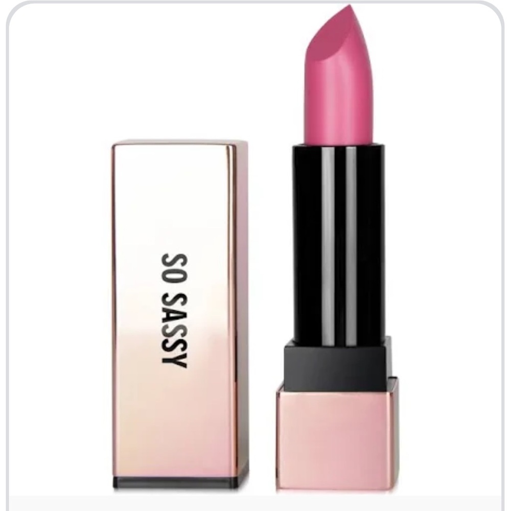 RealHer Moisturizing Lipstick So Sassy Pink Shea Butter and Vitamin E NEW PC